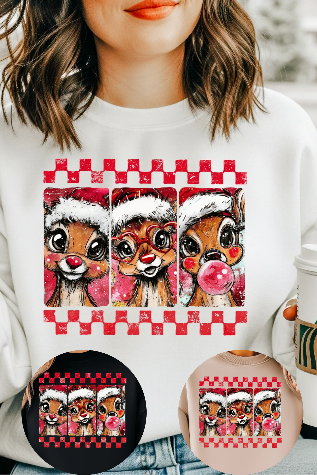 Christmas Reindeer Sweatshirt