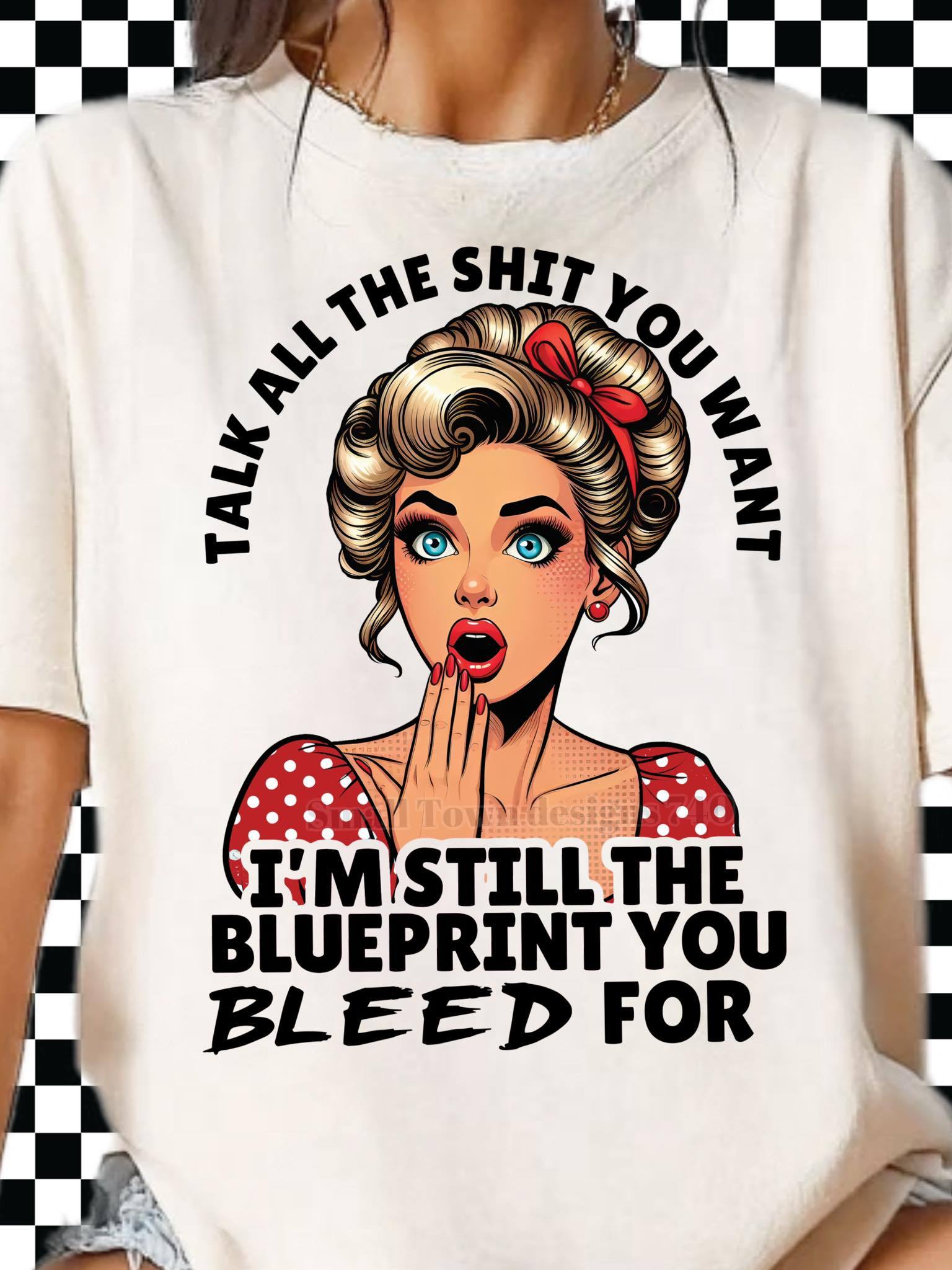 BLUEPRINT BLEED TEE