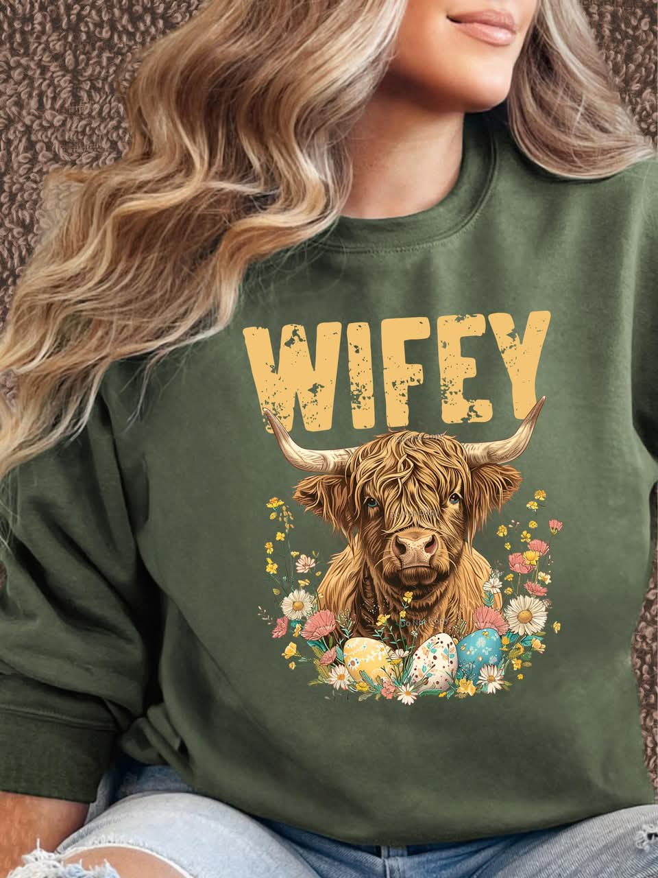 cozy farm-themed sweatshirt gift