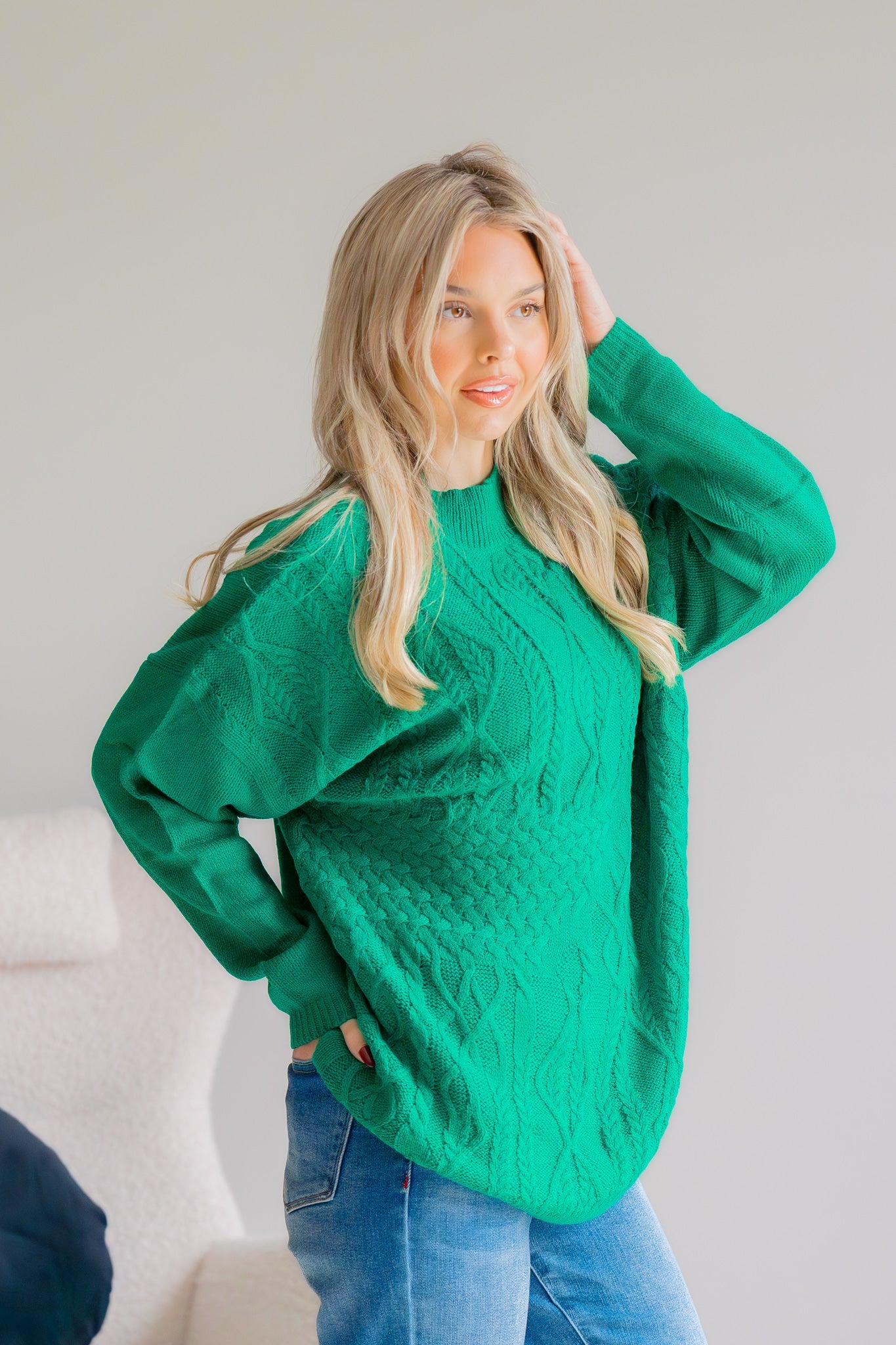 Merry Spruce Pullover Sweater