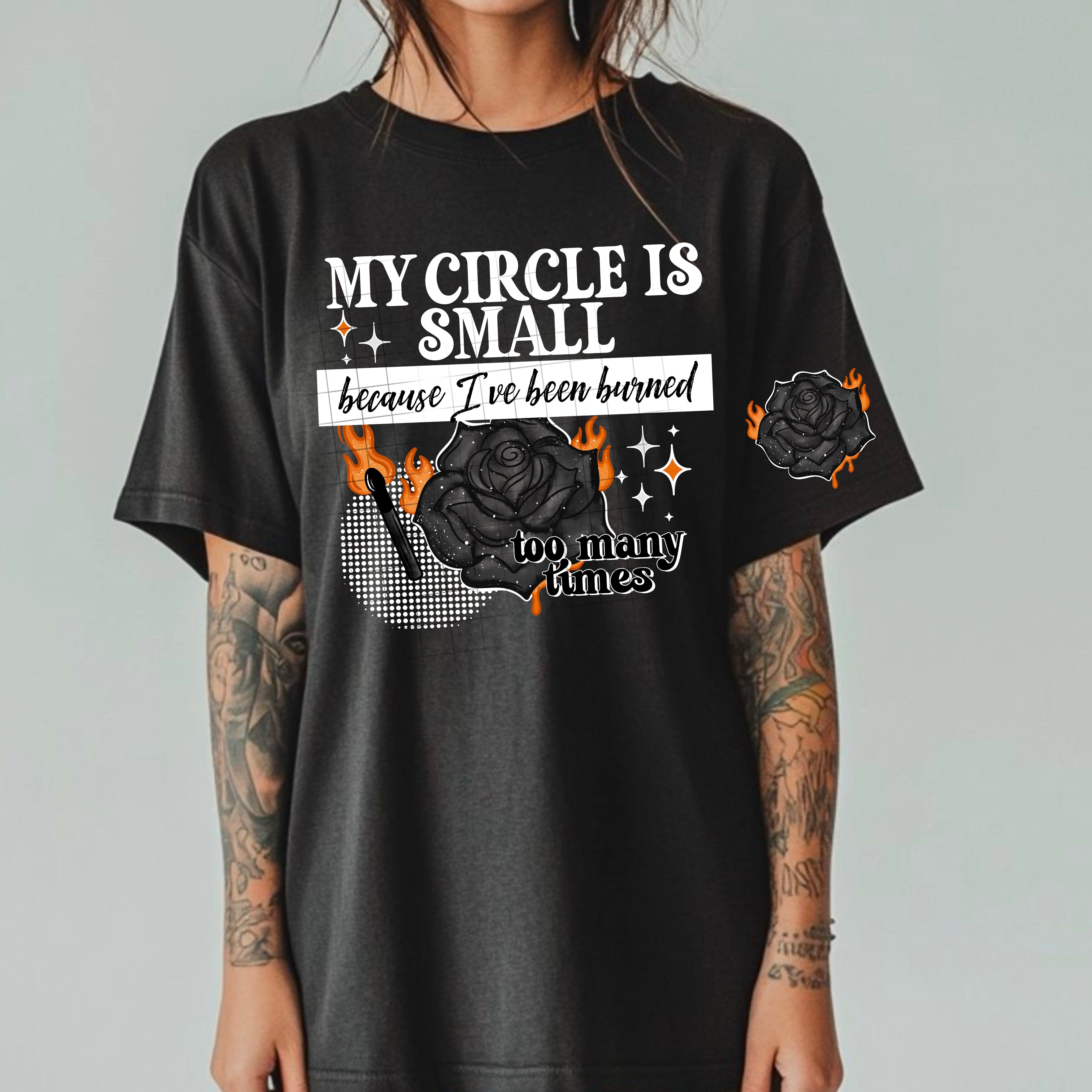 MY CIRCLE IS SMALL TEE