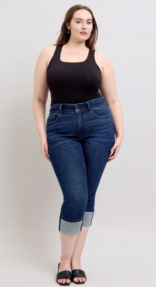 Judy Blue Double High waist Capri