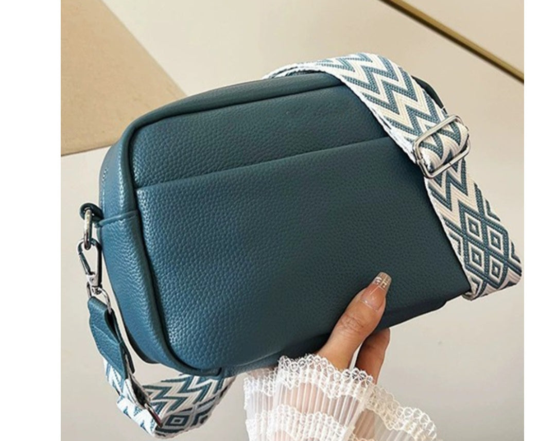 Vegan leather crossbody