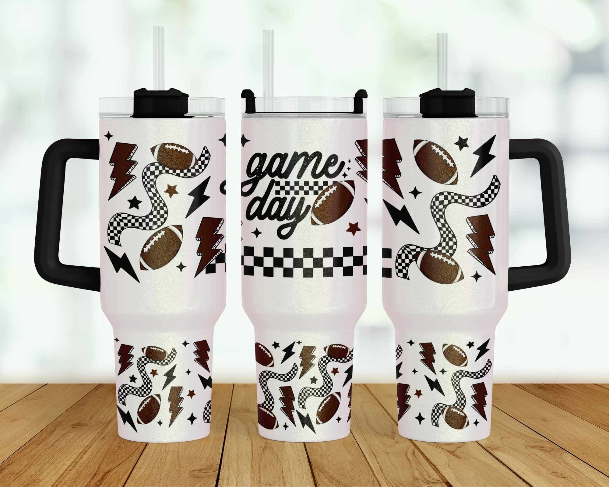 Game day 40z tumbler