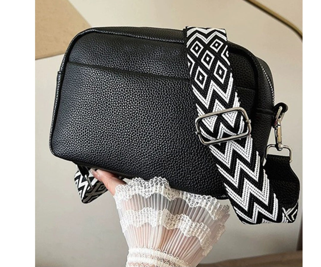 Vegan leather crossbody