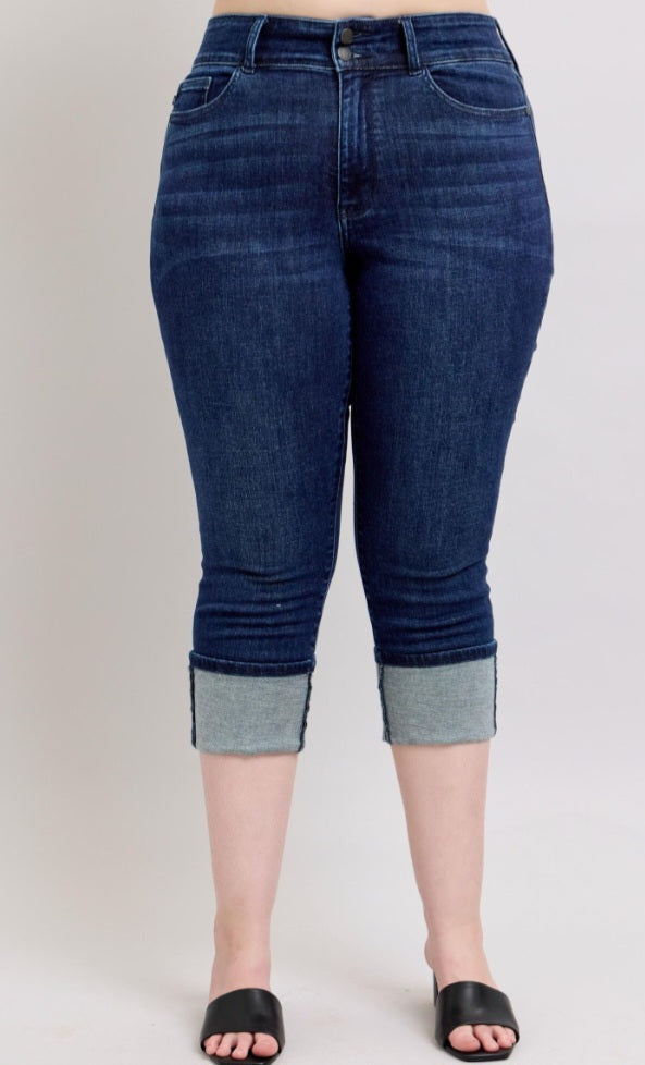 Judy Blue Double High waist Capri