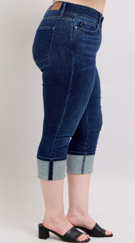 Judy Blue Double High waist Capri