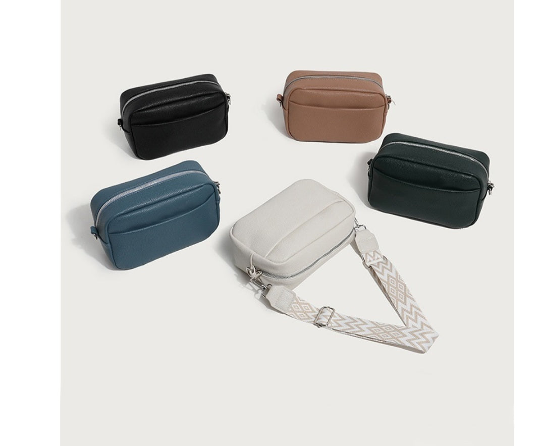 Vegan leather crossbody