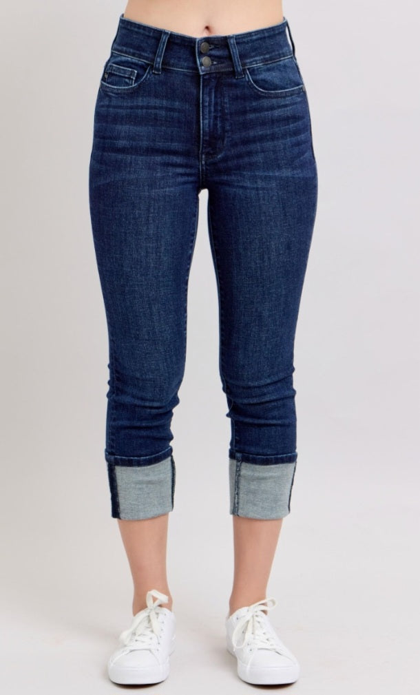 Judy Blue Double High waist Capri