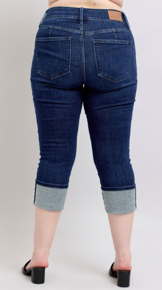 Judy Blue Double High waist Capri