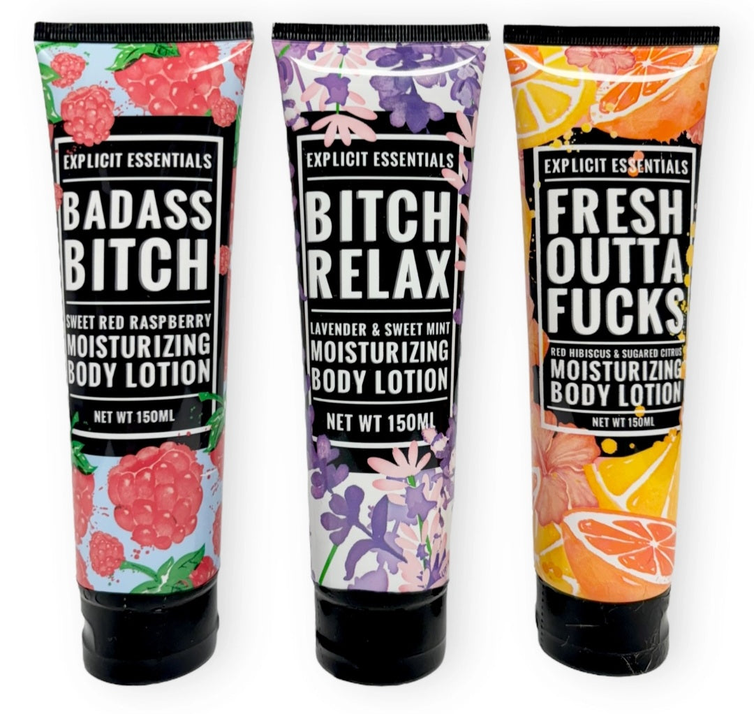 Explicit Essentials Body Lotions