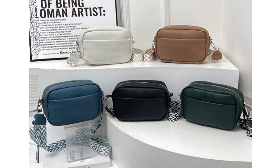 Vegan leather crossbody