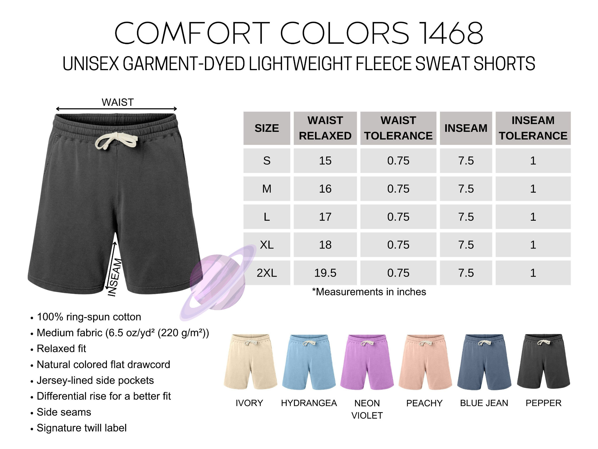 BERRY SUNDAE-COMFORT COLORS SET SEPERATRES-PREORDER CLOSING 6/6