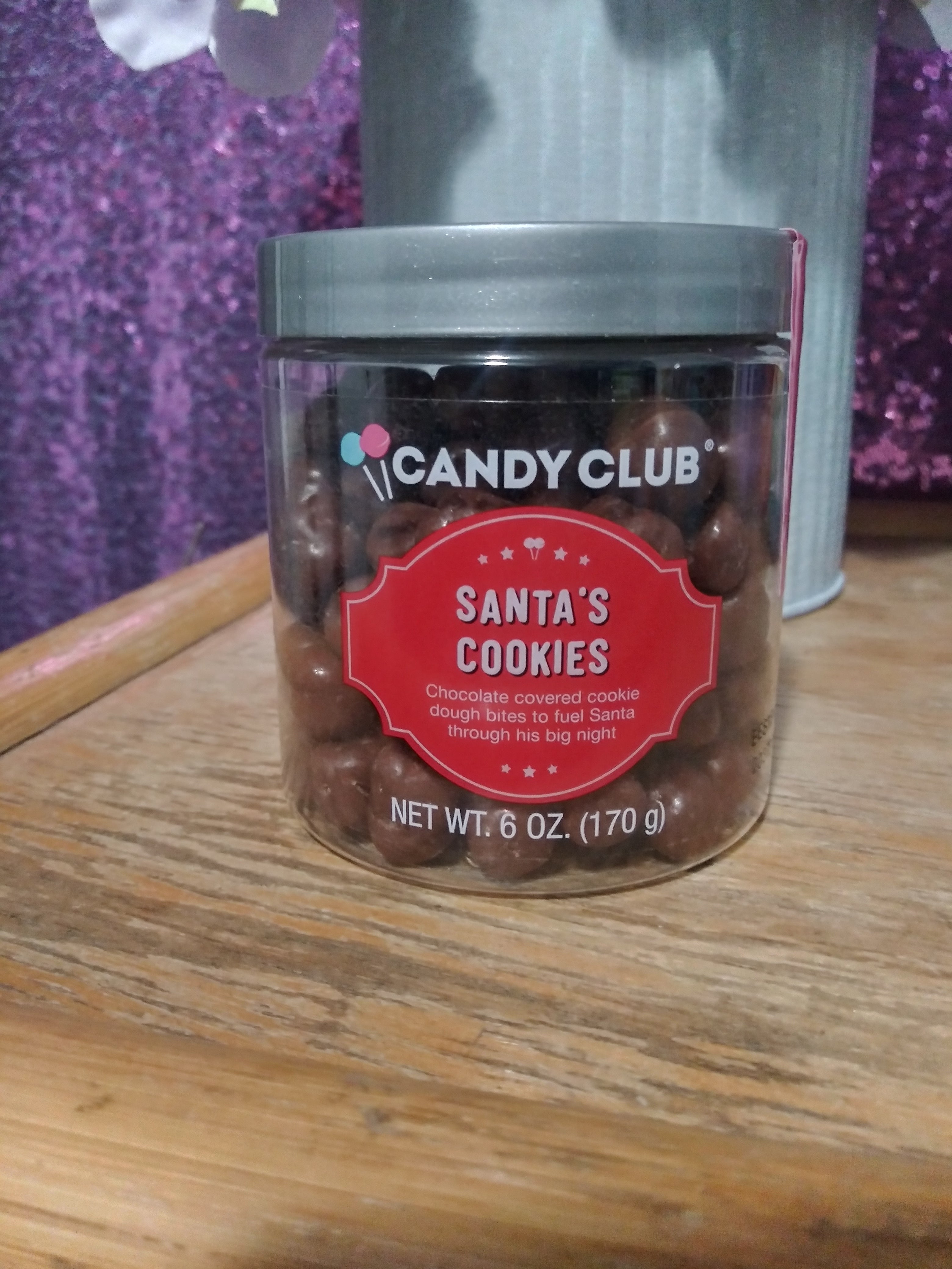 Candy club santa cookies