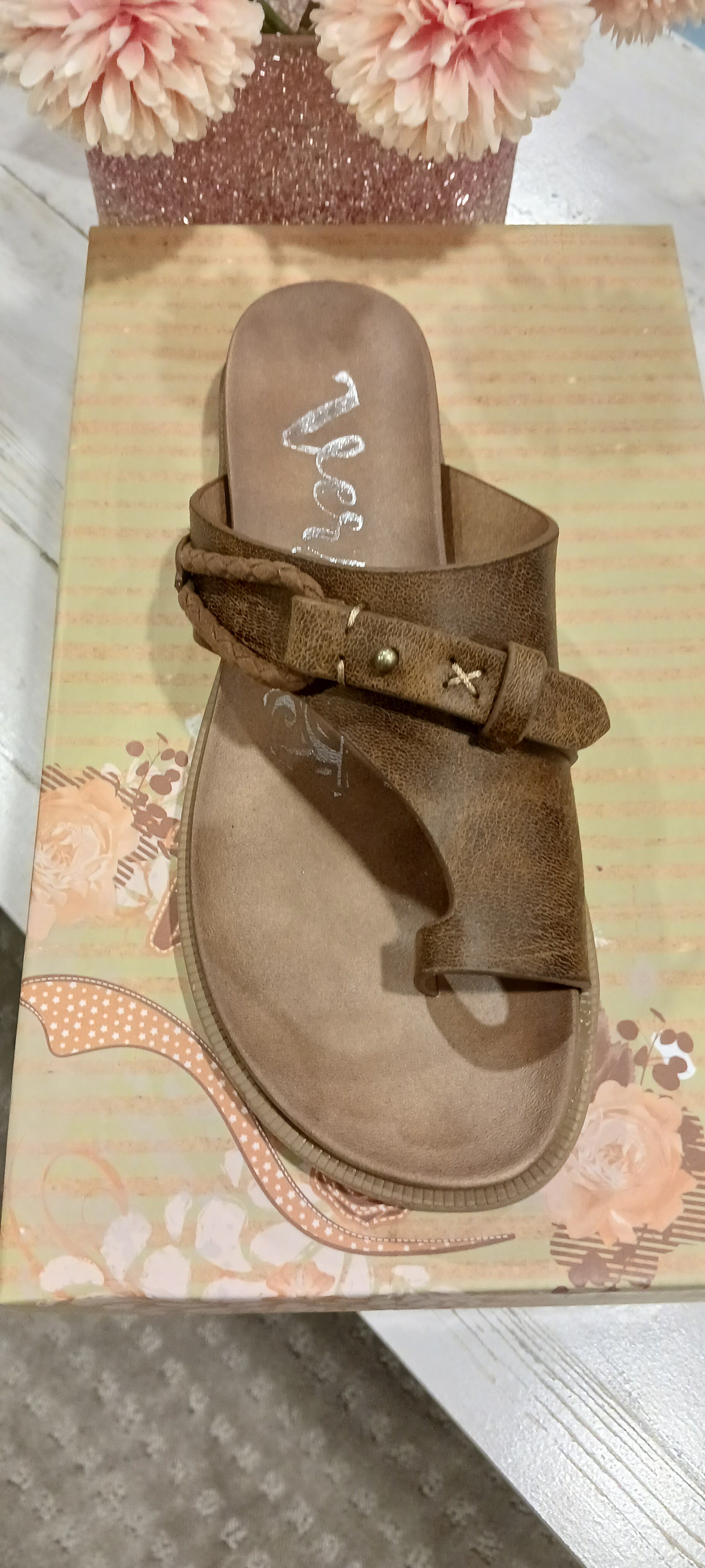 Gypsy Jazz Carina sandal tan