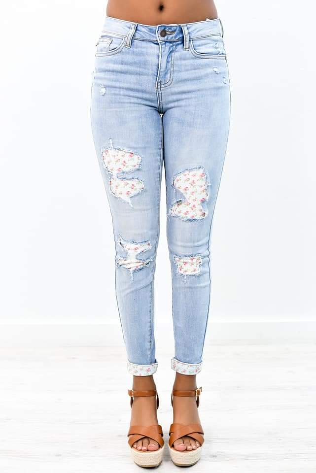 Judy Blue floral limited edition