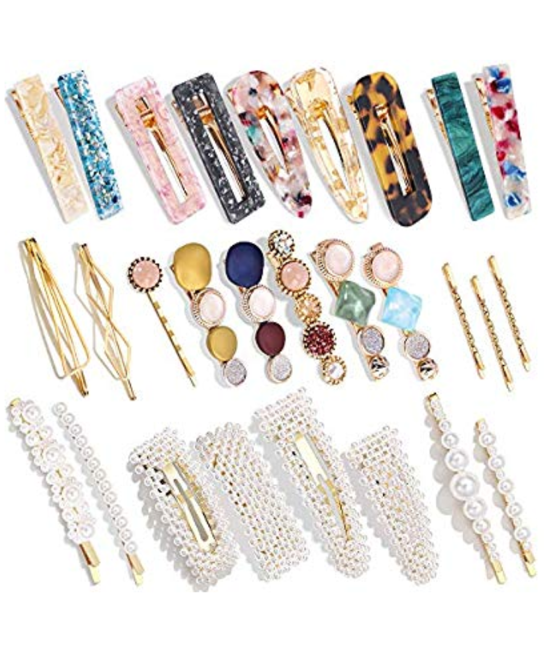 Hair clips (big, chunky)