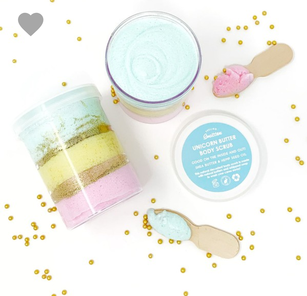 Unicorn whipped sugar scrub