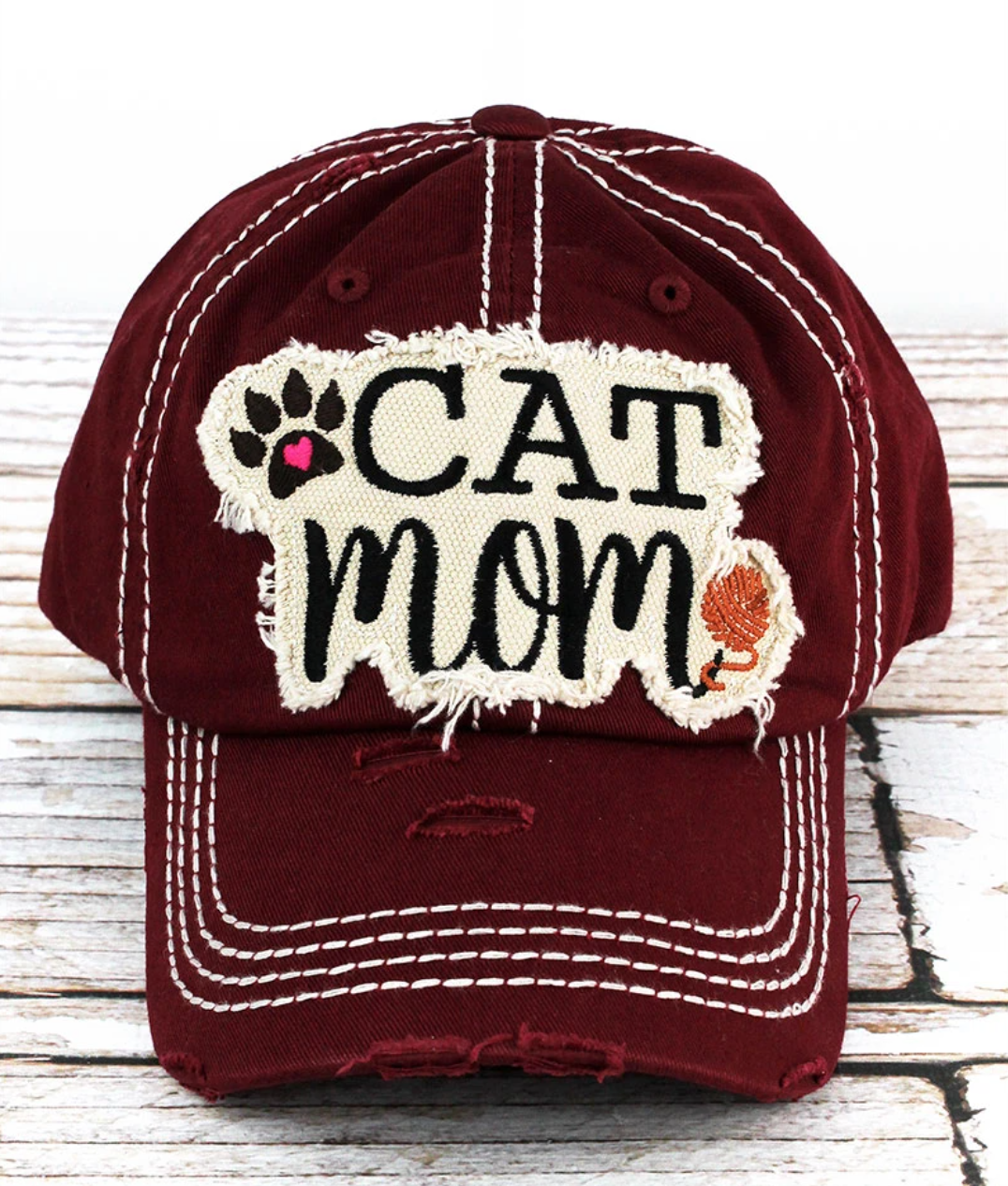 Cat mom hat