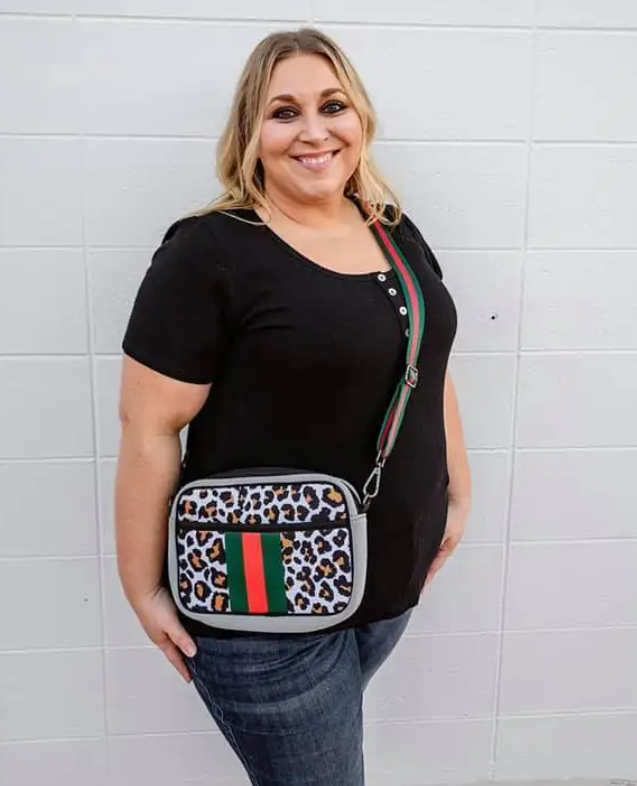 Neoprene crossbody