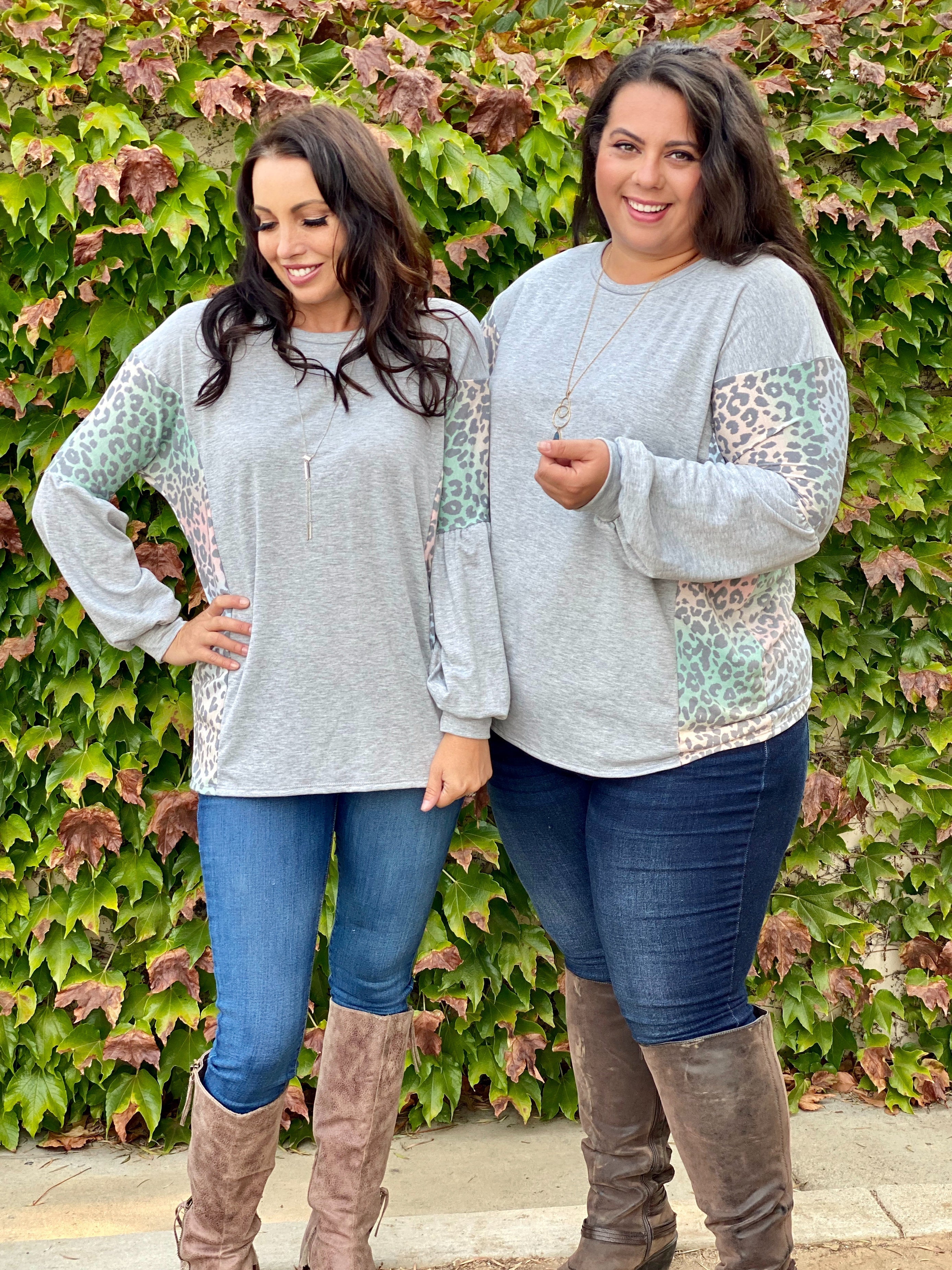 Silver Lining Long Sleeve Top